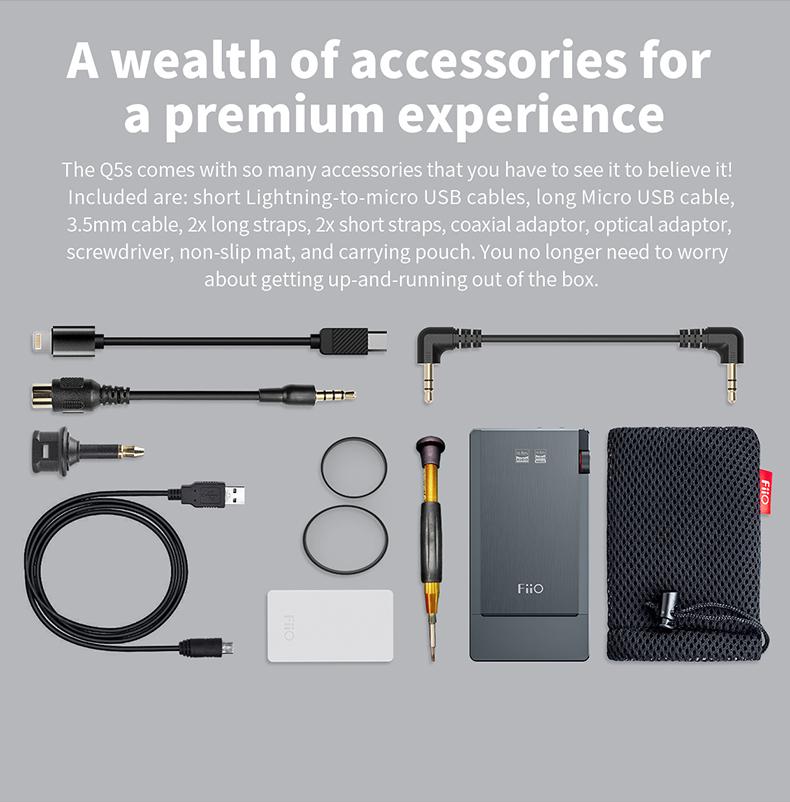 FiiO Q5s Bluetooth Headphone DAC/Amp - Image 25