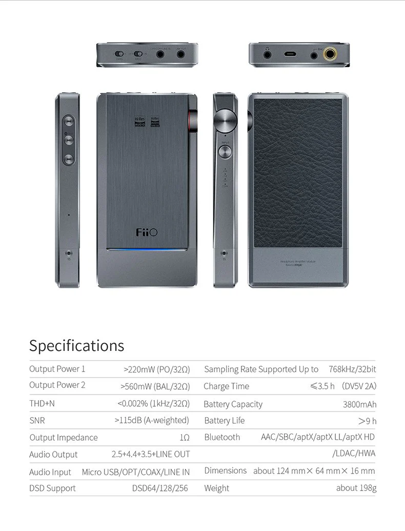 FiiO Q5s Bluetooth Headphone DAC/Amp - Image 30