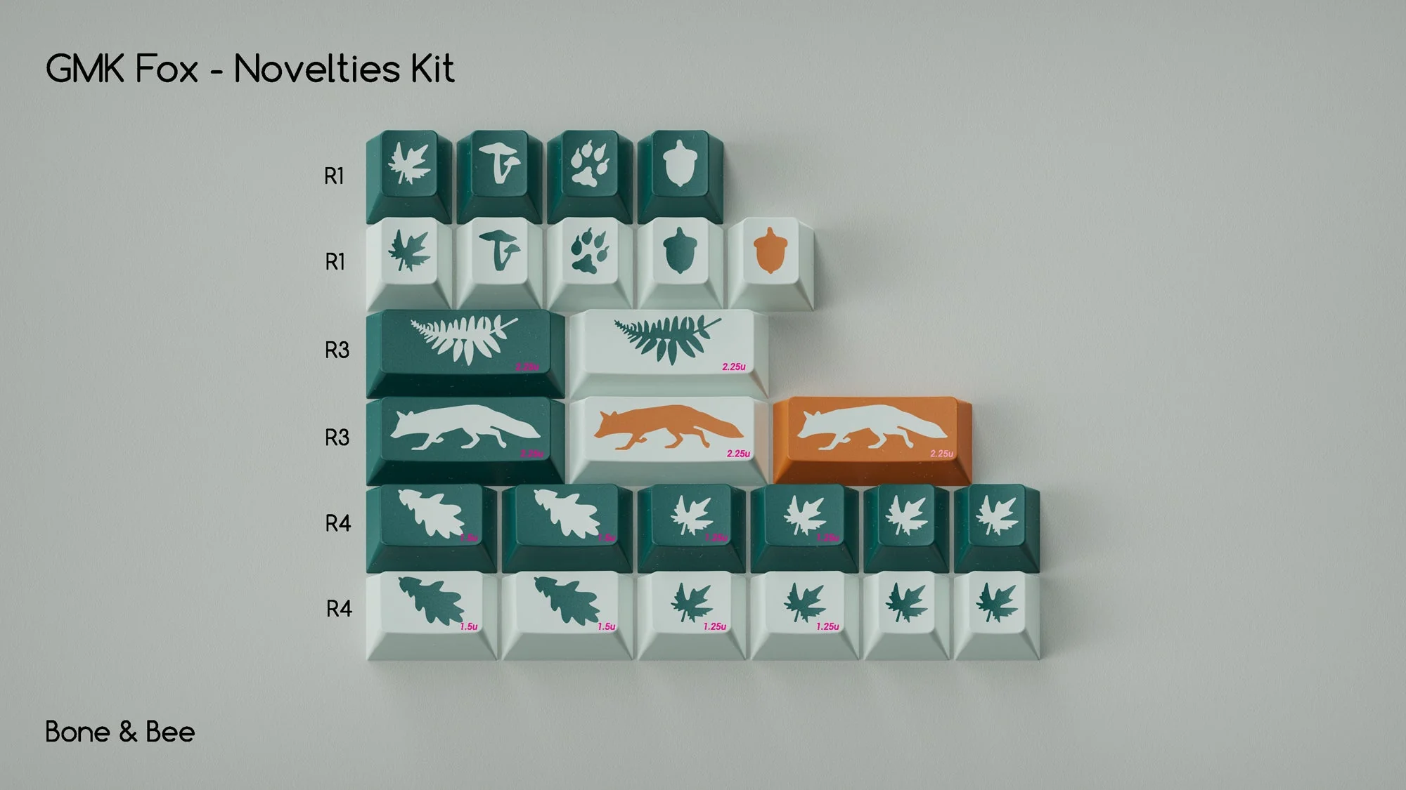 GMK Fox Keycap Set - Image 20