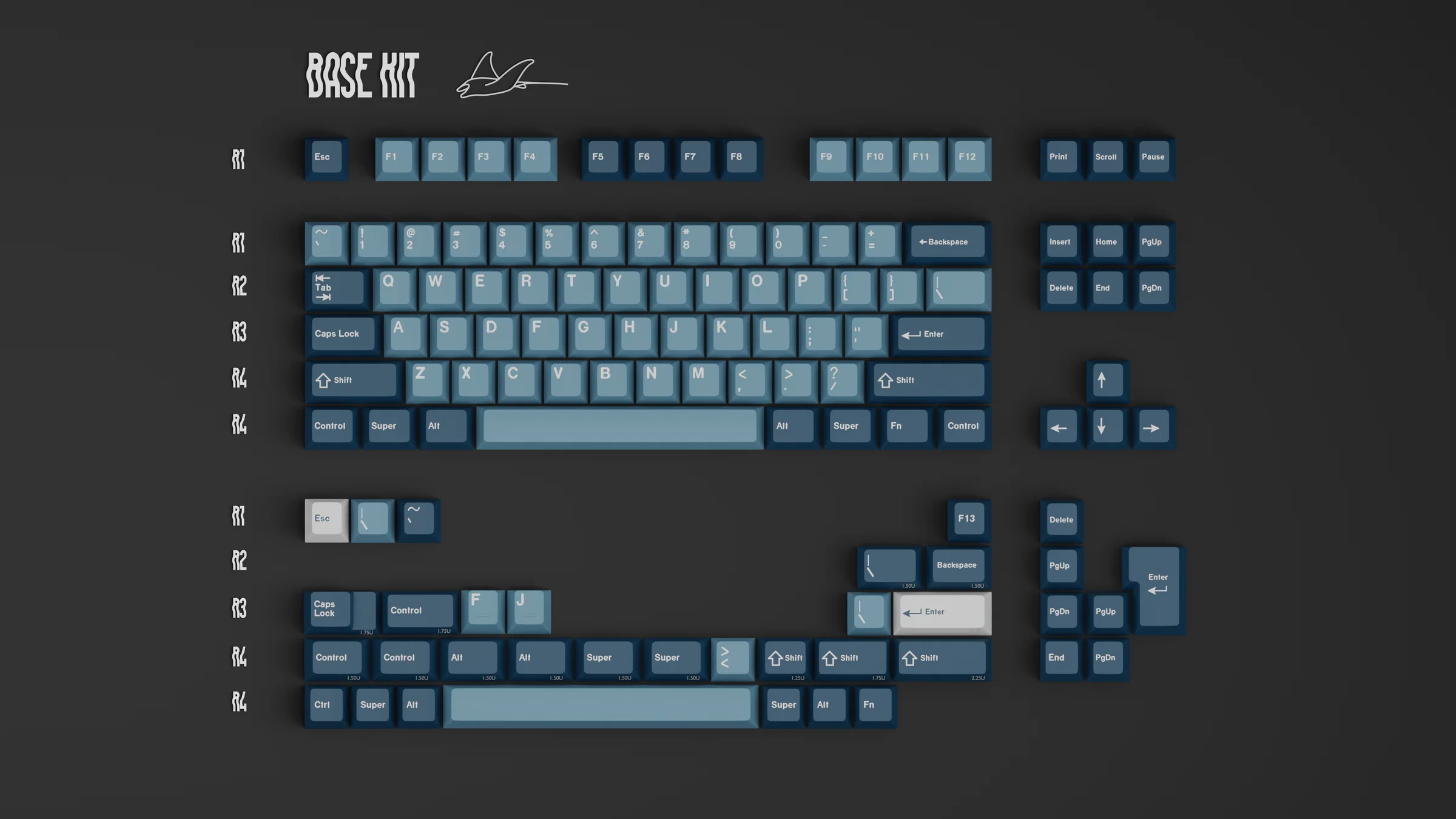 GMK Manta Keycap Set - Image 7