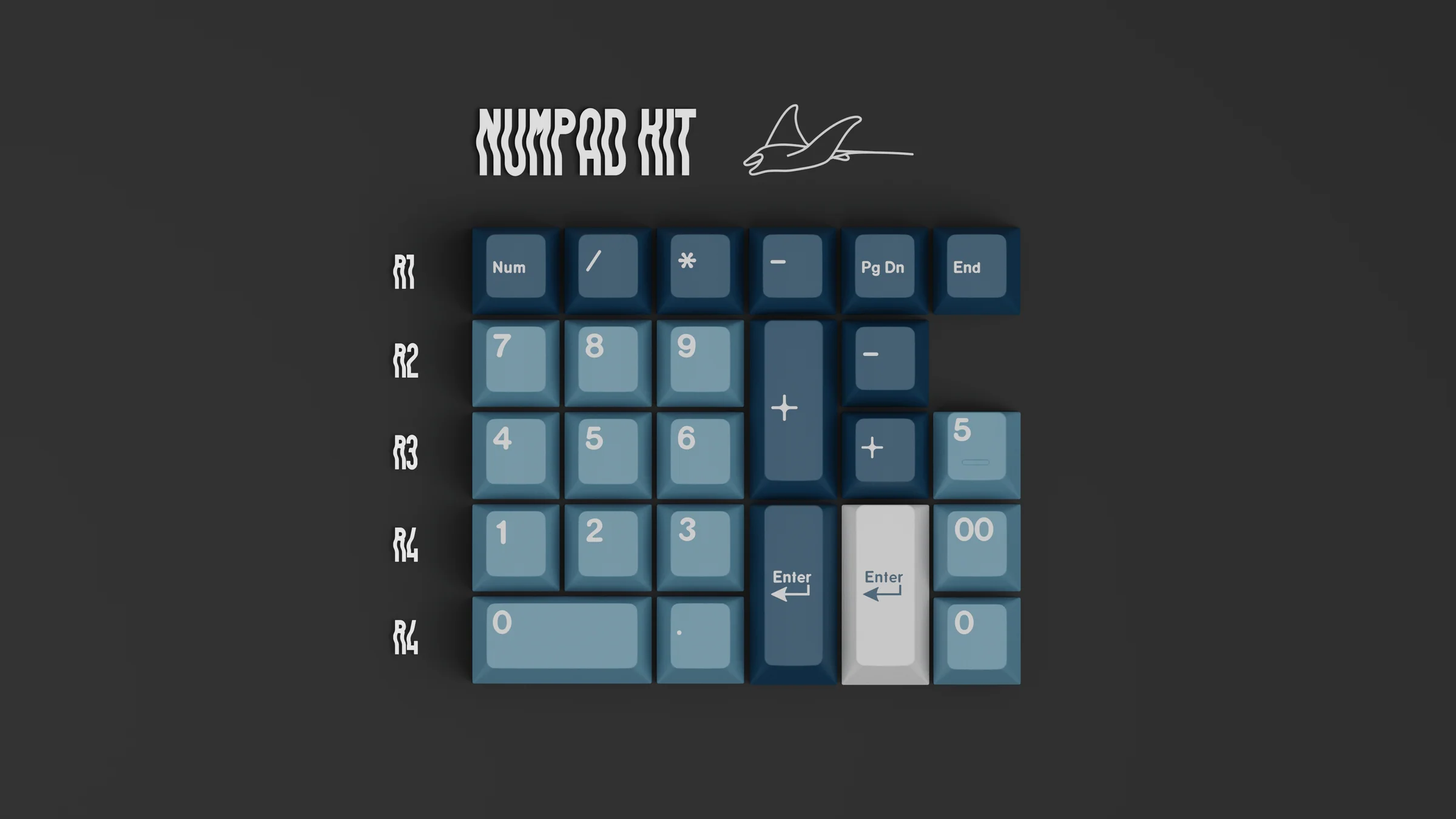 GMK Manta Keycap Set - Image 9