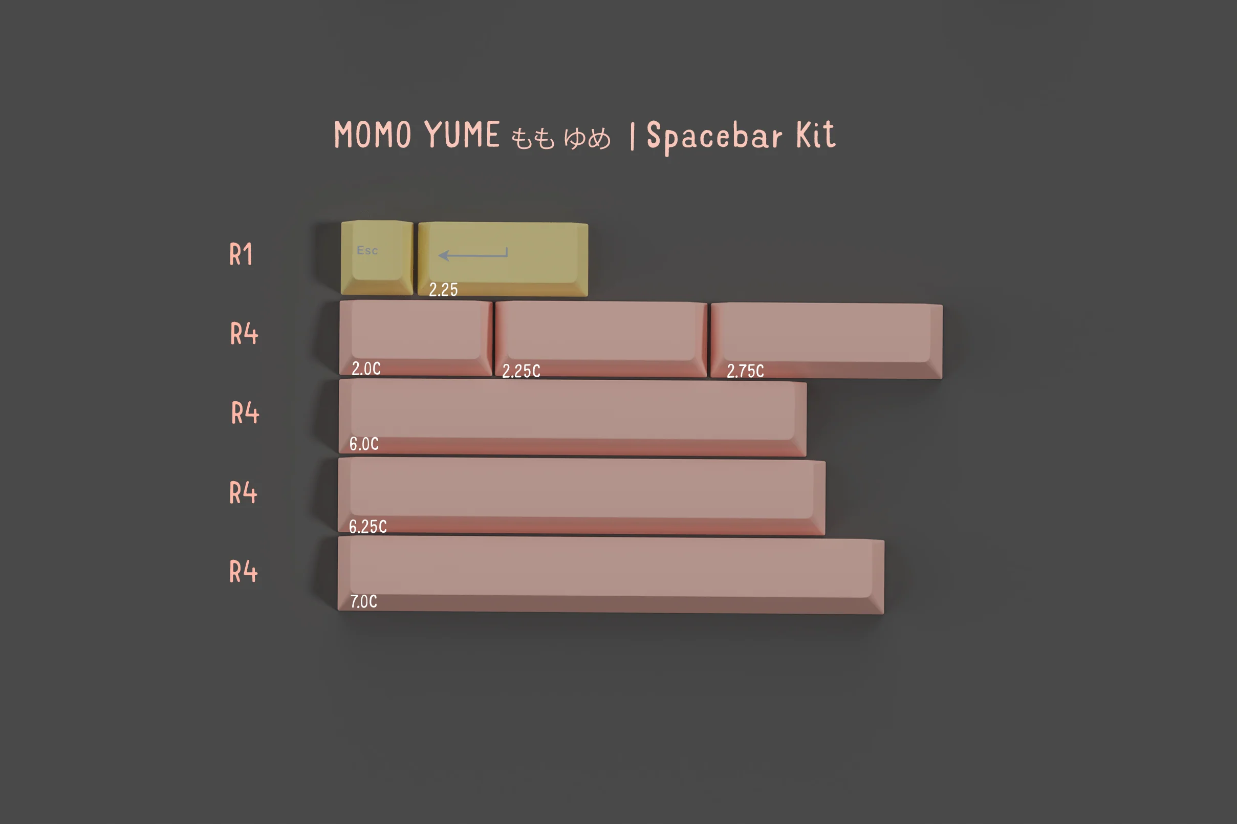 GMK Momo Yume Keycap Set - Image 18