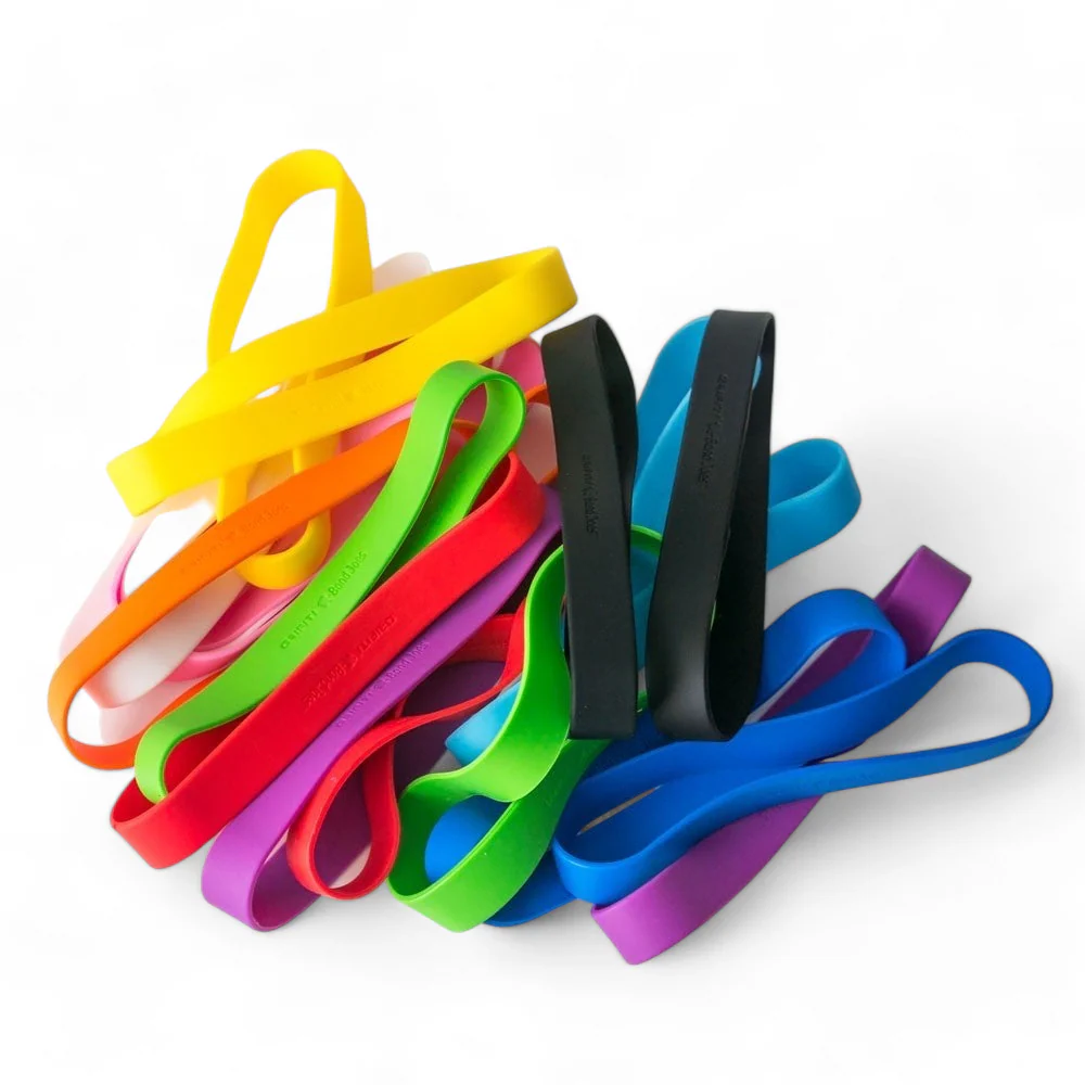 Grifiti Band Joes 6" x 0.75" and 12 Inch Circumference Silicone Bands - Versatile Silicone Rubber Bands for Chefs, Travel, Packing, and More - Image 4