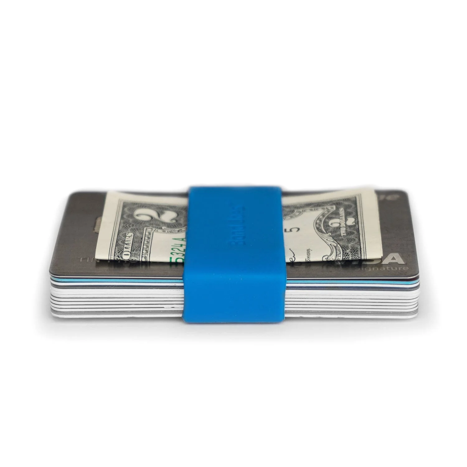 Grifiti Band Joes Vertical Wallet Bands 2.25 x 1.25 Inch - Minimalist Silicone Rubber Band Wallet for Cards, Cash, and Front Pocket Carry - Image 5