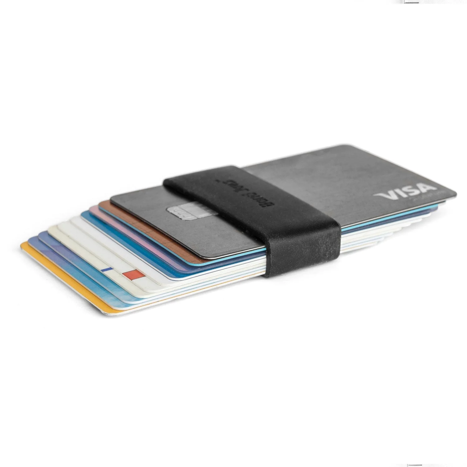 Grifiti Band Joes Vertical Wallet Bands 2.25 x 1.25 Inch - Minimalist Silicone Rubber Band Wallet for Cards, Cash, and Front Pocket Carry - Image 7