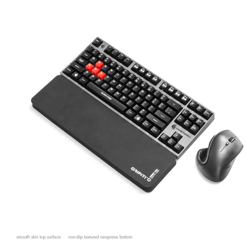Grifiti Fat Wrist Pad 14 Inch Wrist Rest for Tenkeyless or TKL Mechanical Keyboards - Image 6