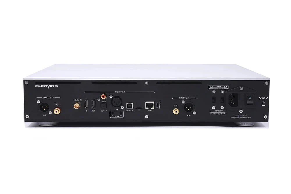 GUSTARD X30 4xES9039SPRO Streamer Digital to Analog Convertor (DAC) - Image 3
