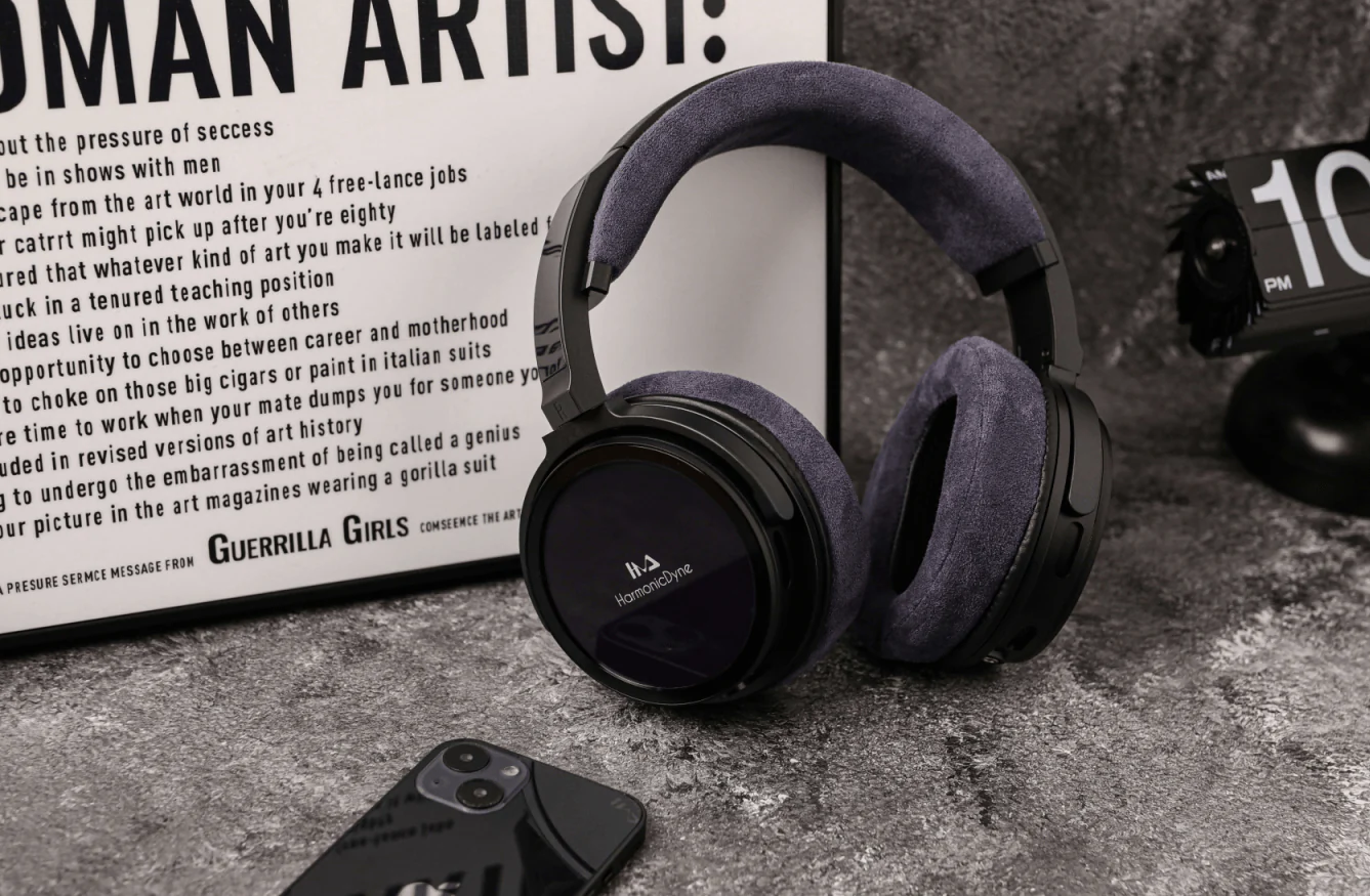 HarmonicDyne x Z Reviews Eris 50mm Dynamic Driver Headphones - Image 4