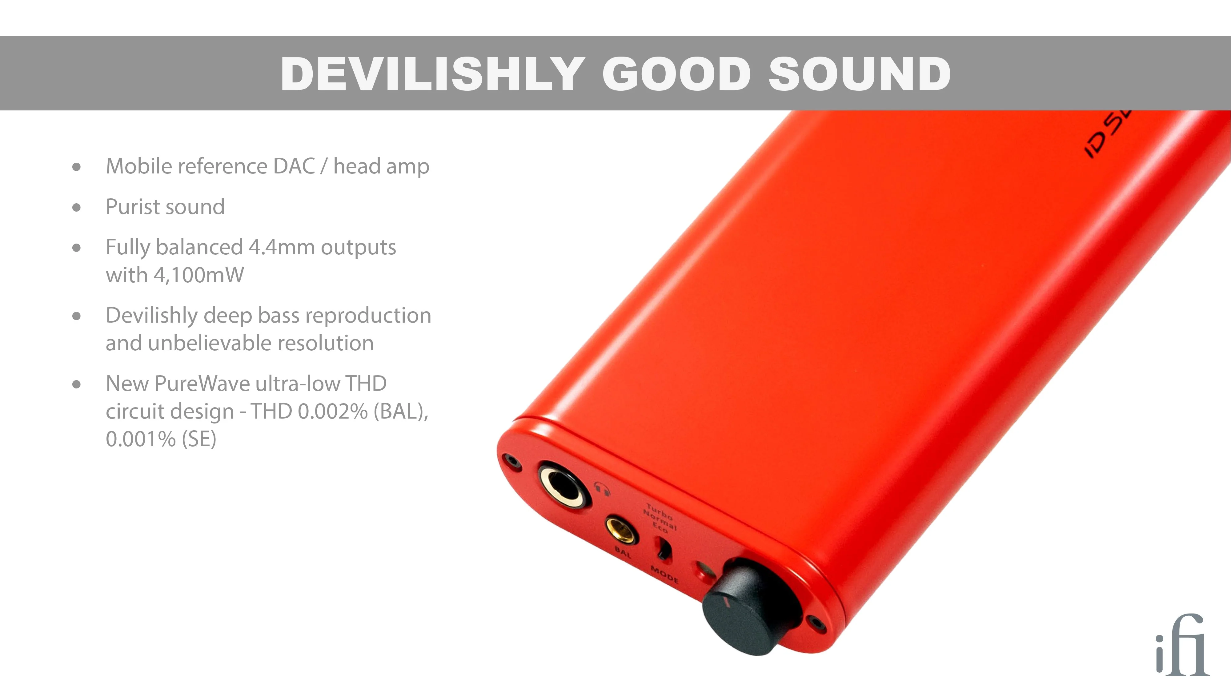 iFi iDSD Diablo Portable DAC/Amp - Image 3