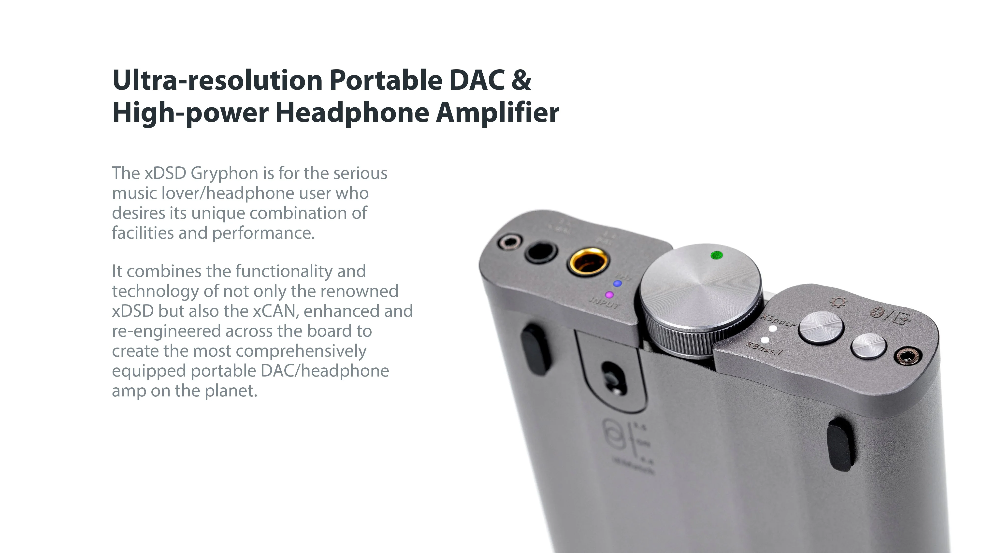 iFi xDSD Gryphon Portable DAC/Amp - Image 6