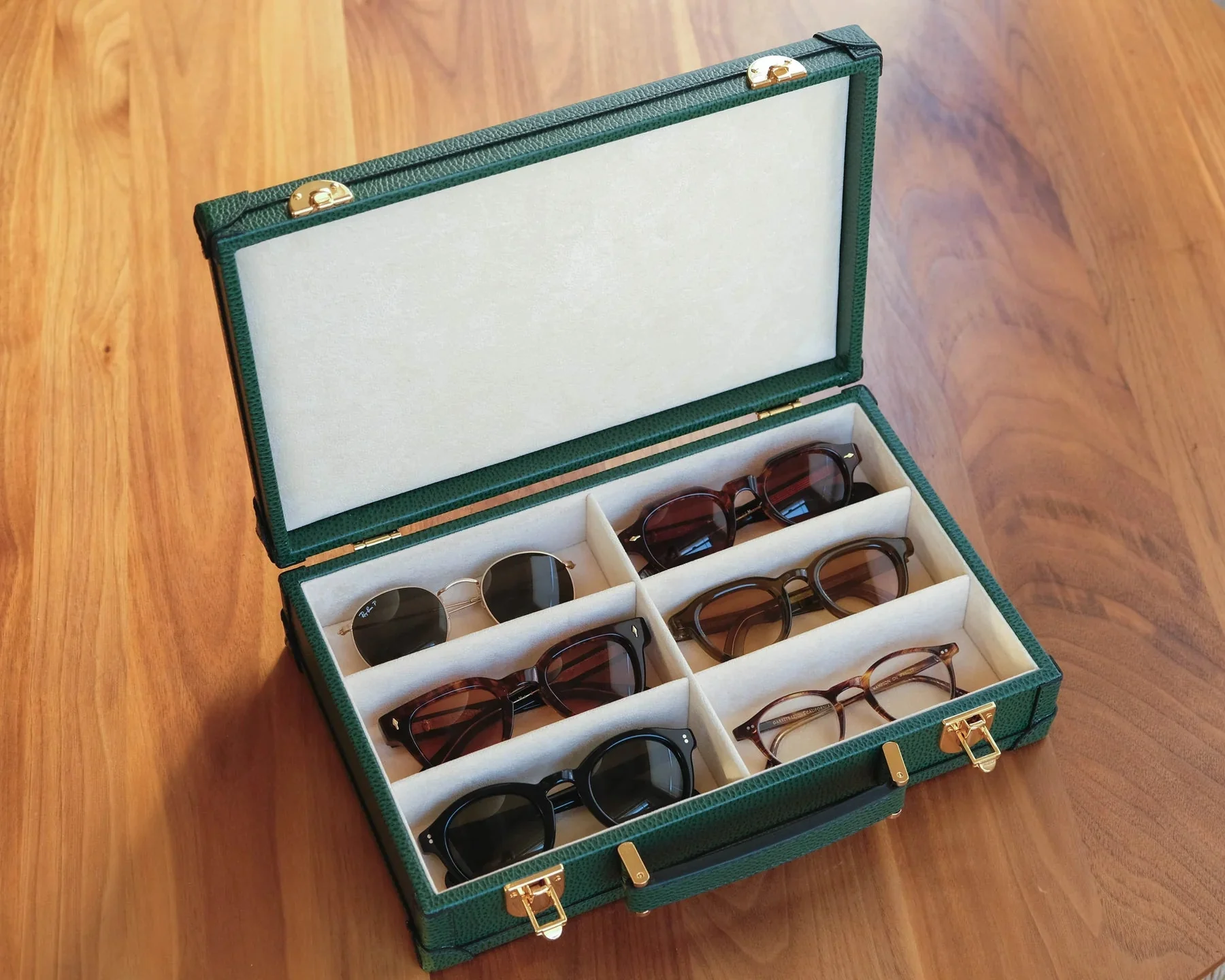 Lost Monarch Eyewear Briefcase in Forest - Image 5