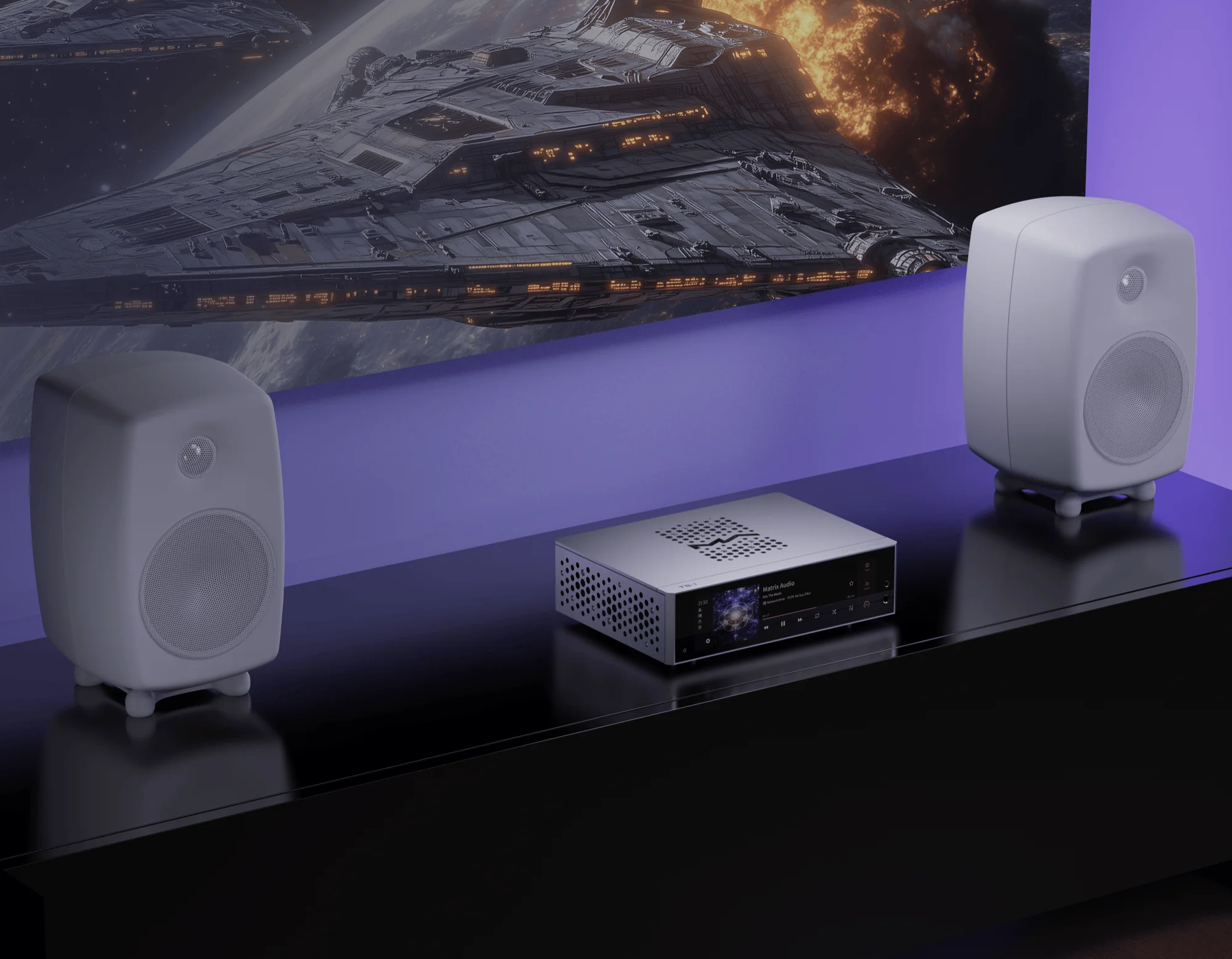 Matrix TS-1 All-in-One Streamer/ Pre-Amplifier/ Headphone Amplifier - Image 4