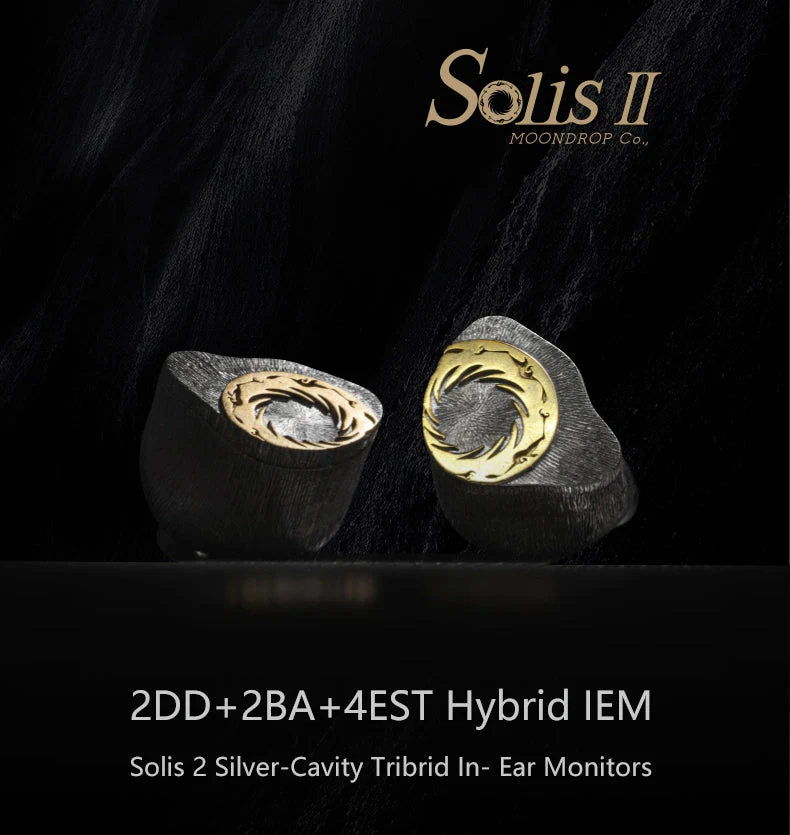 Moondrop Solis II Tribrid IEM (In-Ear Monitor)