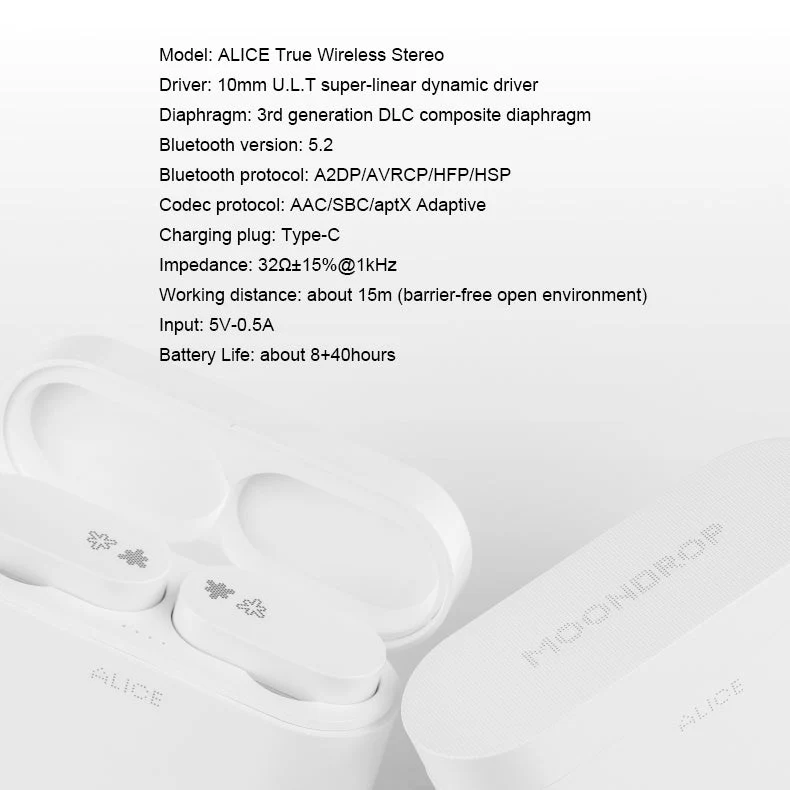 Moondrop ALICE Bluetooth 5.2 IEMs - Image 16