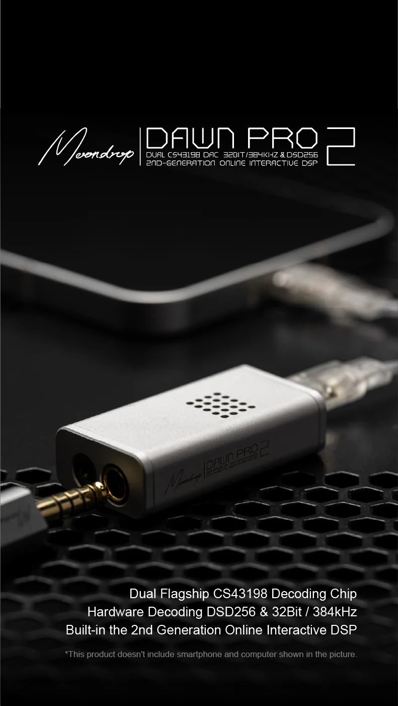 Moondrop Dawn Pro 2 Dual Portable DAC/Amp - Image 2