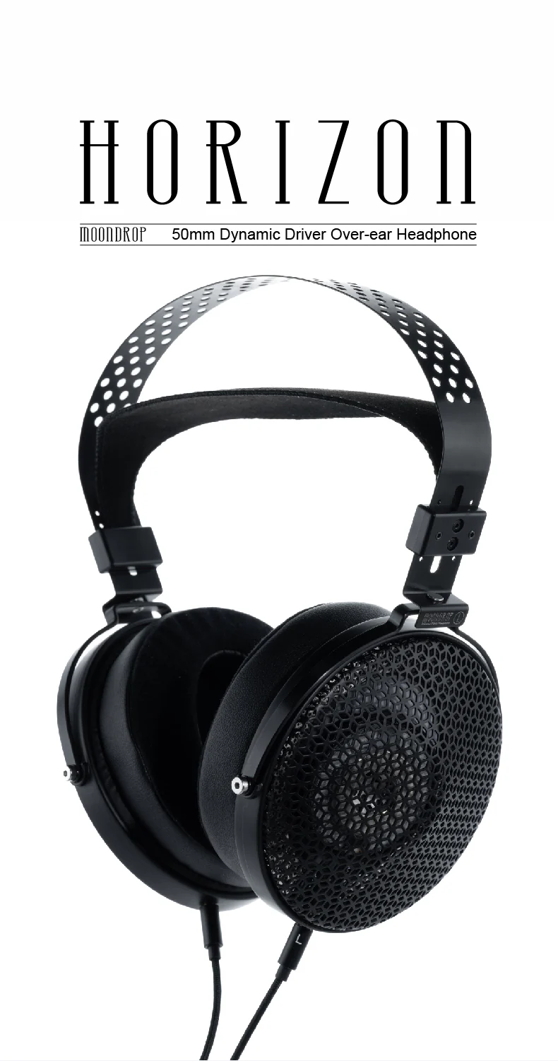Moondrop Horizon 50mm Dynamic Driver Open-Back Headphones - Image 3