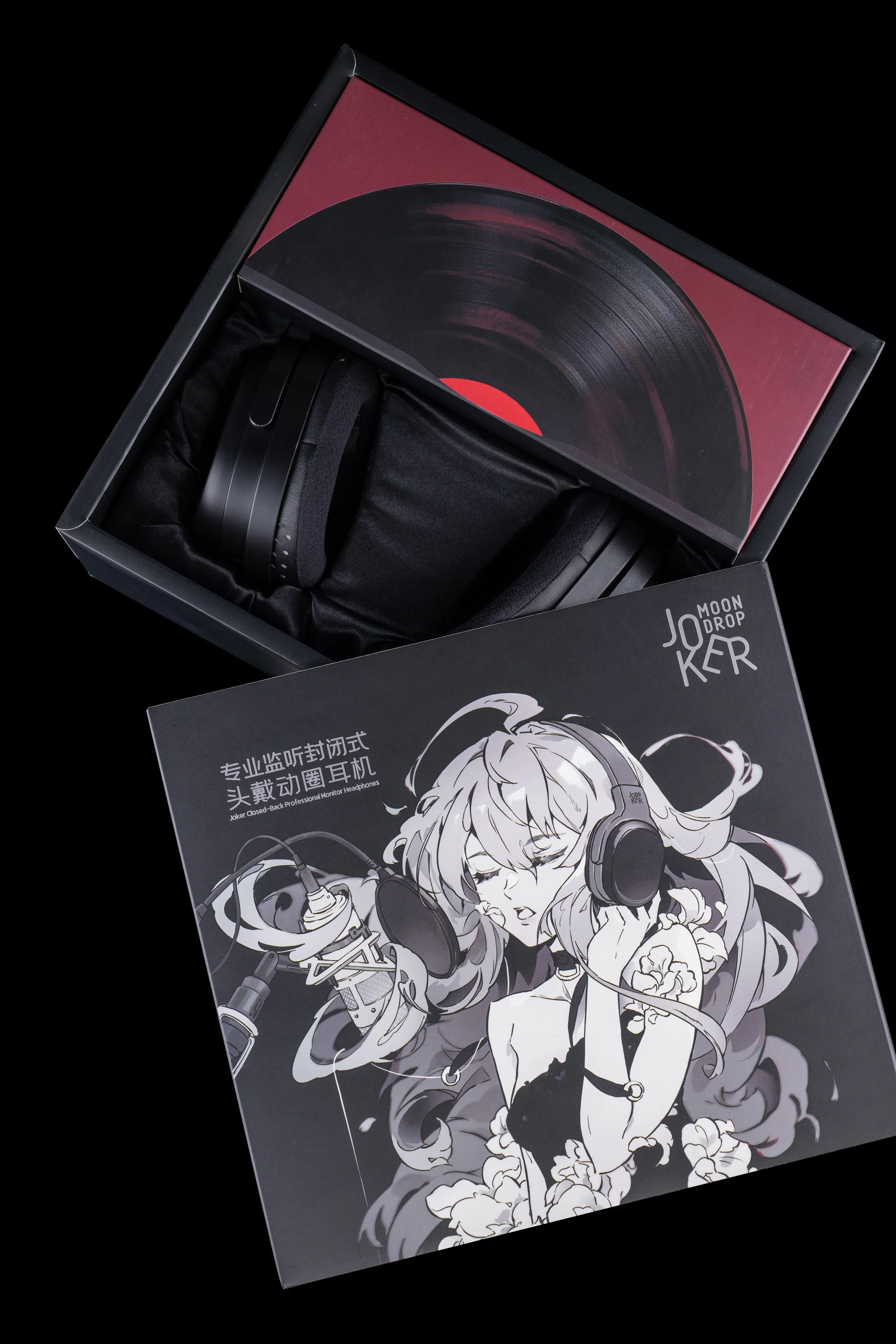 Moondrop Joker Professional Monitoring Closed-Back Dynamic Driver Full-Sized Headphones - Image 12