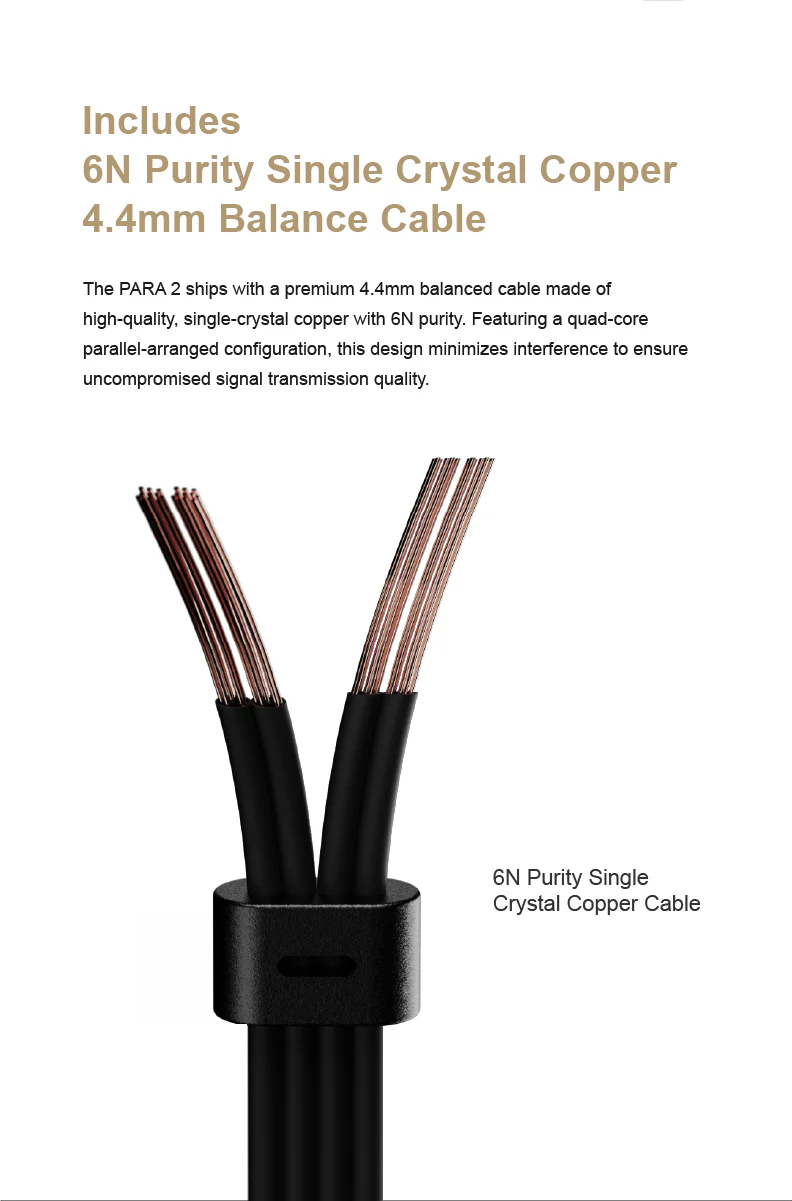 Moondrop Para 2 100mm Planar Magnetic Full-Size Headphone - Image 11