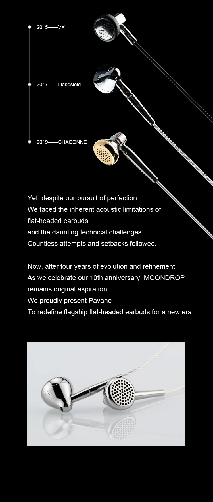 Moondrop Pavane Flat-headed Earbud - Image 4