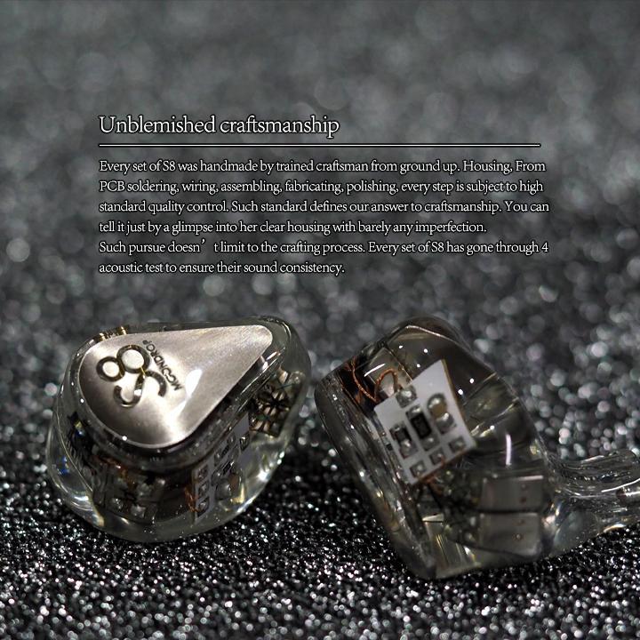 Moondrop S8 In-Ear Monitor (IEM) Earphone - Image 6