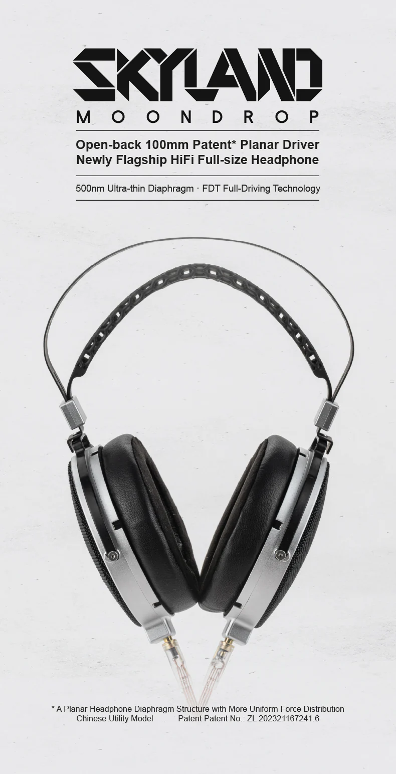 Moondrop Skyland Full-Size Planar Magnetic Headphone