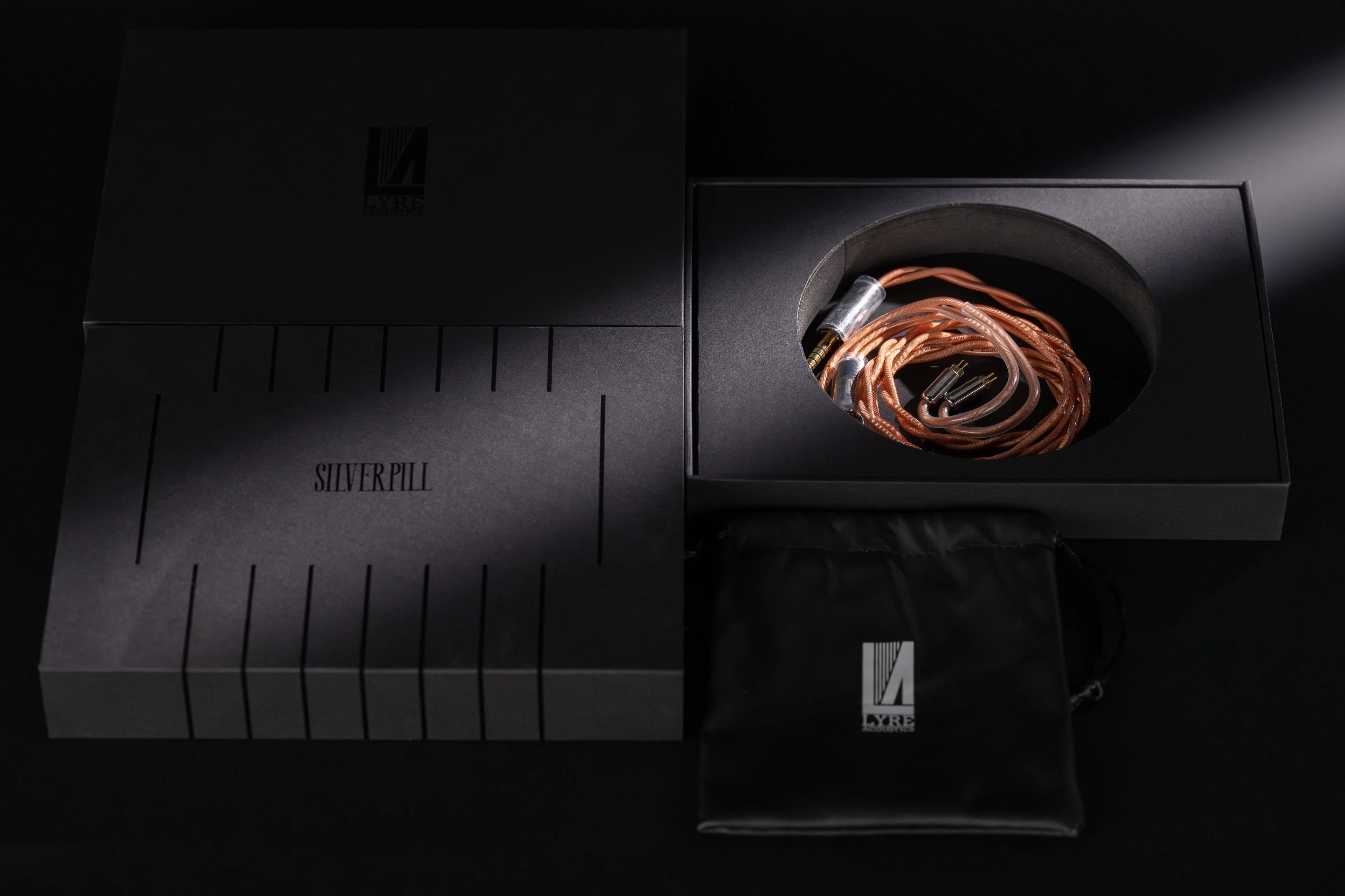 Moondrop x LYRE Acoustics Silver Pill Earphone Upgrade Cable - Image 31