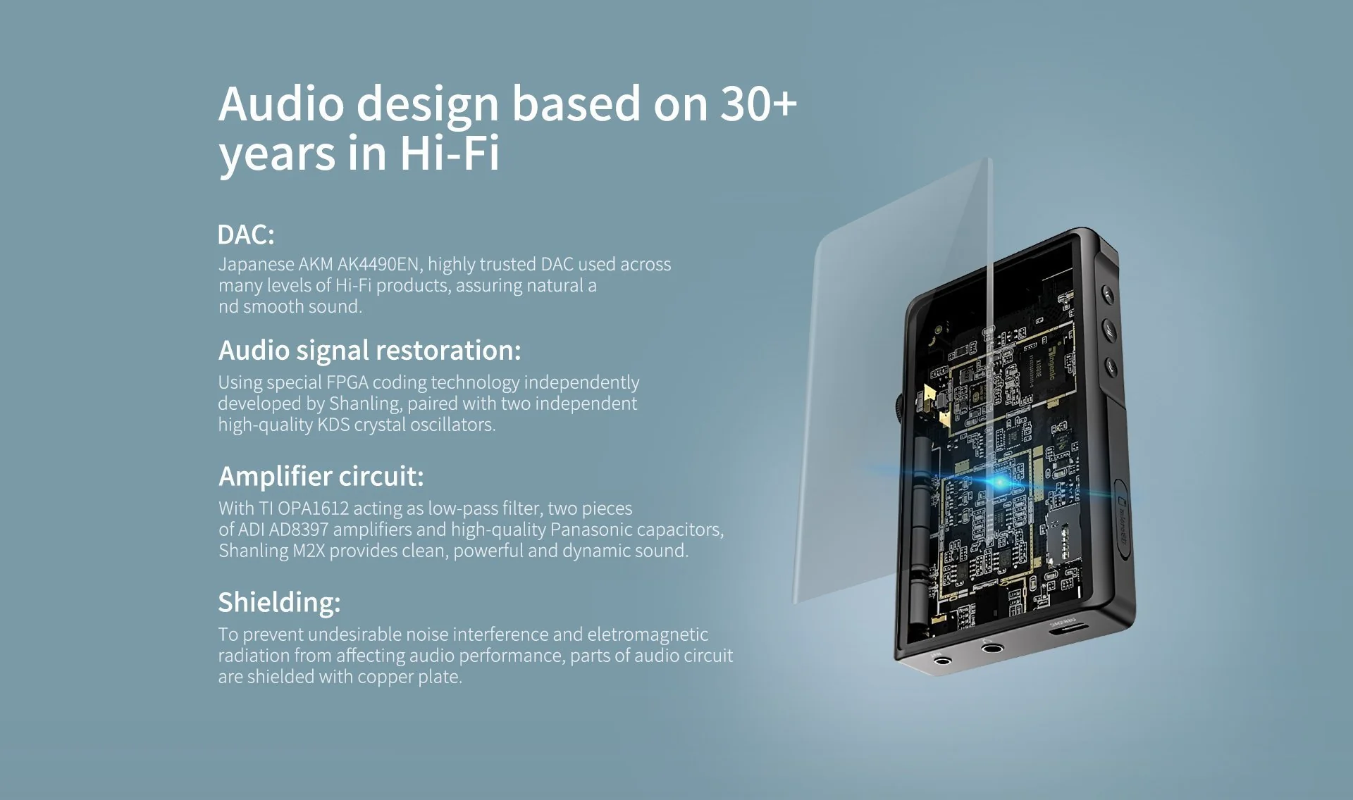 Shanling M2X Digital Audio Player (DAP) - Image 13