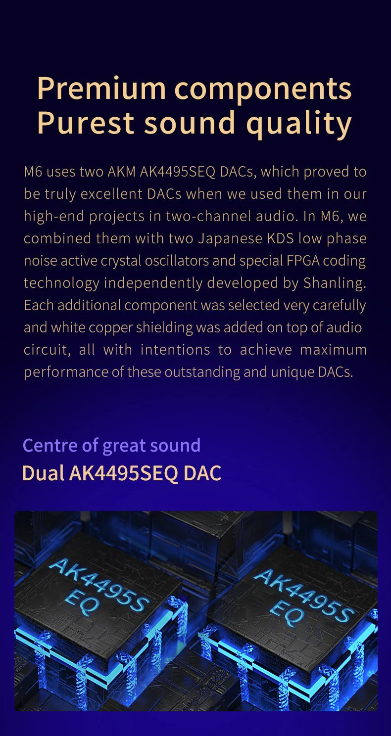 Shanling M6 Digital Audio Player (DAP) - Image 6