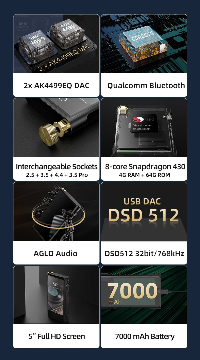 Shanling M8 Digital Audio Player (DAP) - Image 3