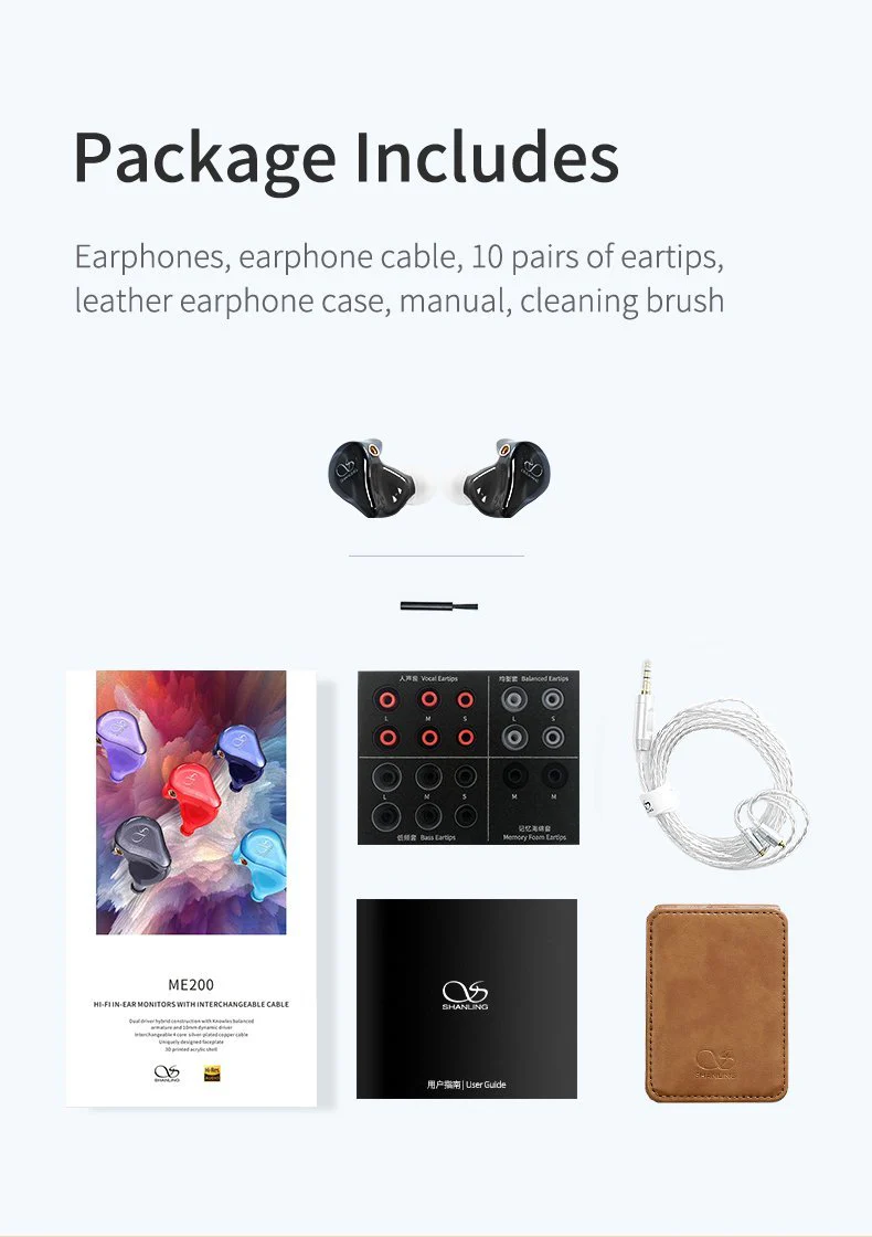 Shanling ME200 In-Ear Monitor (IEM) Earphone - Image 21