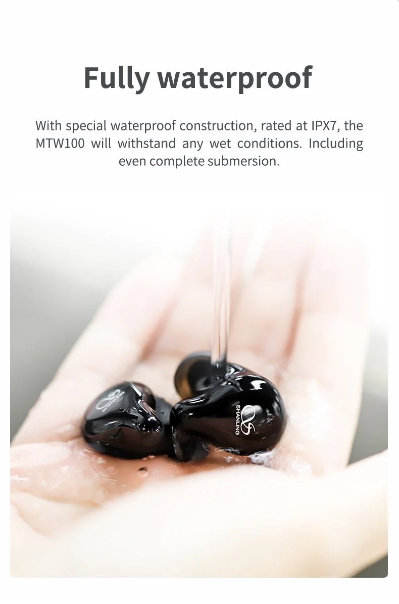 Shanling MTW100 Bluetooth Wireless In-Ear Monitor (IEM) - Image 13
