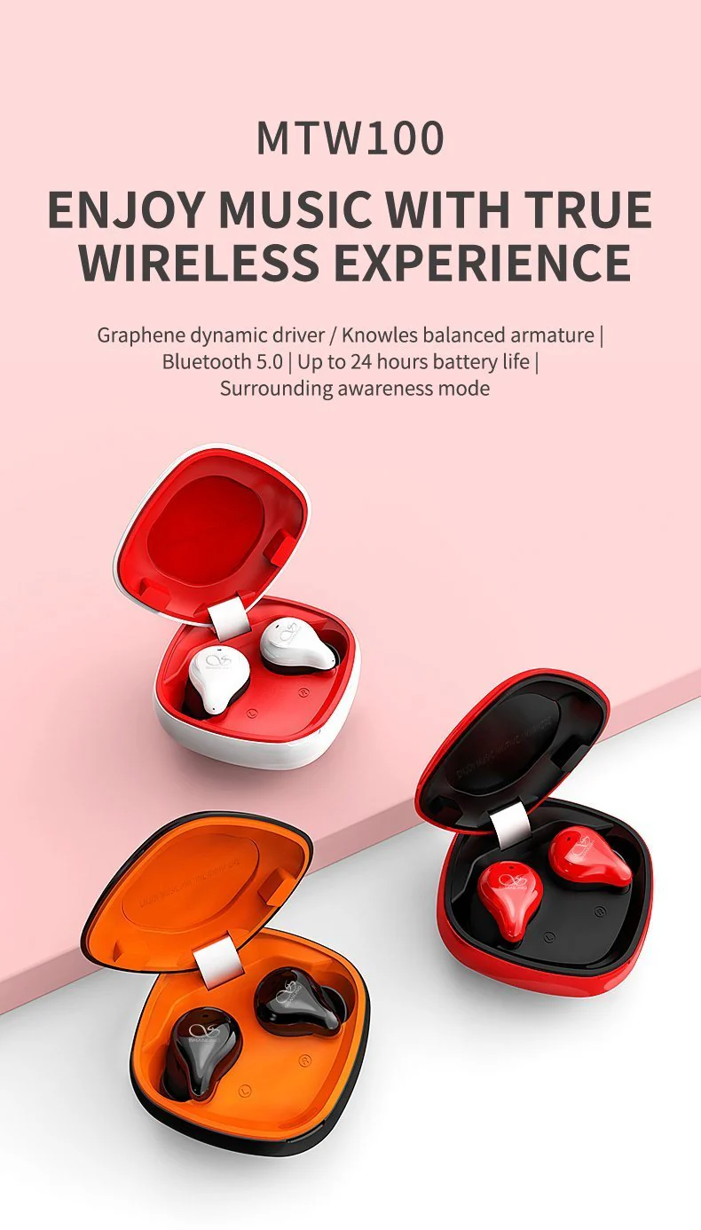 Shanling MTW100 Bluetooth Wireless In-Ear Monitor (IEM) - Image 2