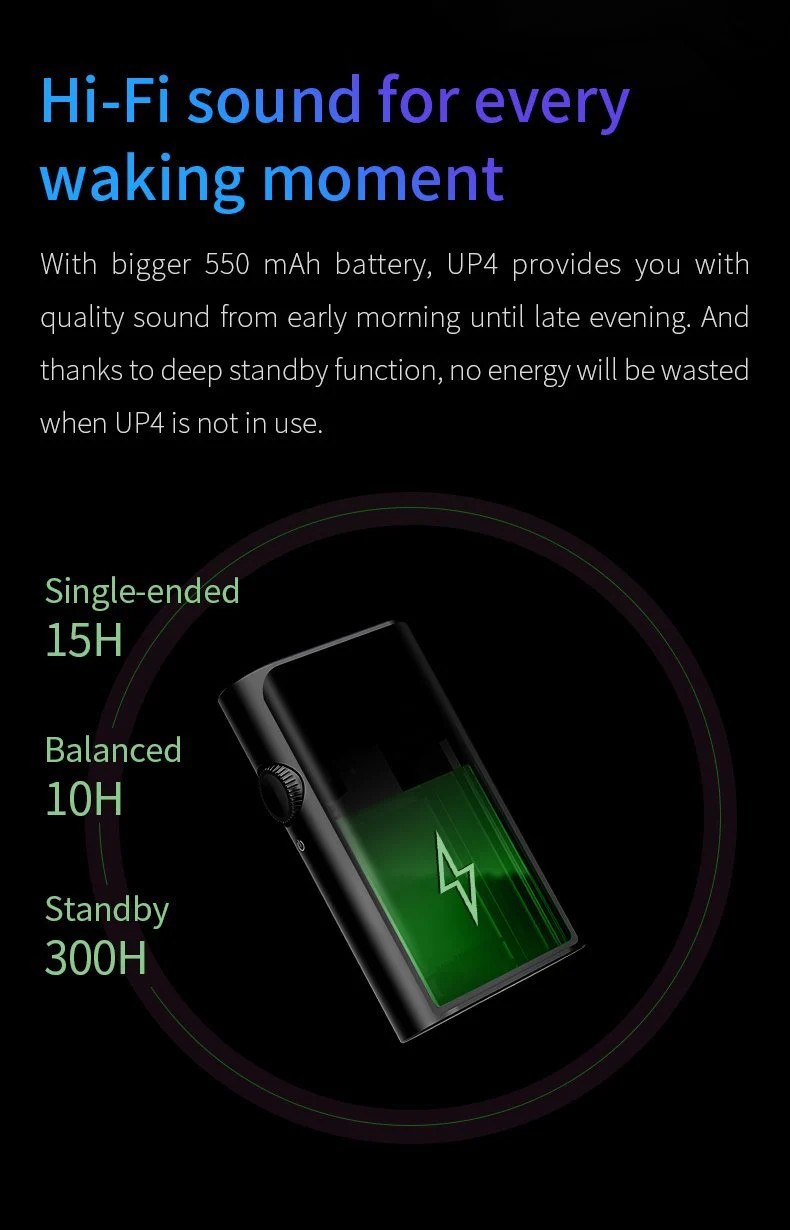 Shanling UP4 Portable Headphone Amp - Image 11