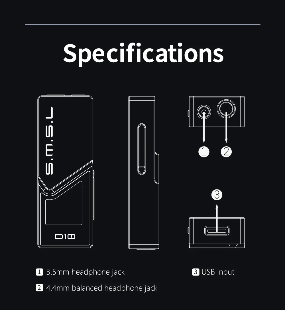 SMSL D10 Portable DAC/Amp - Image 11