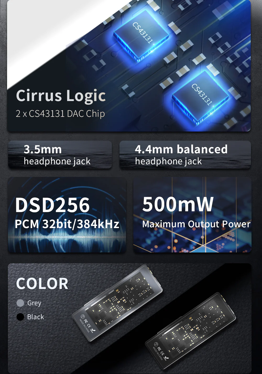 SMSL D10 Portable DAC/Amp - Image 5