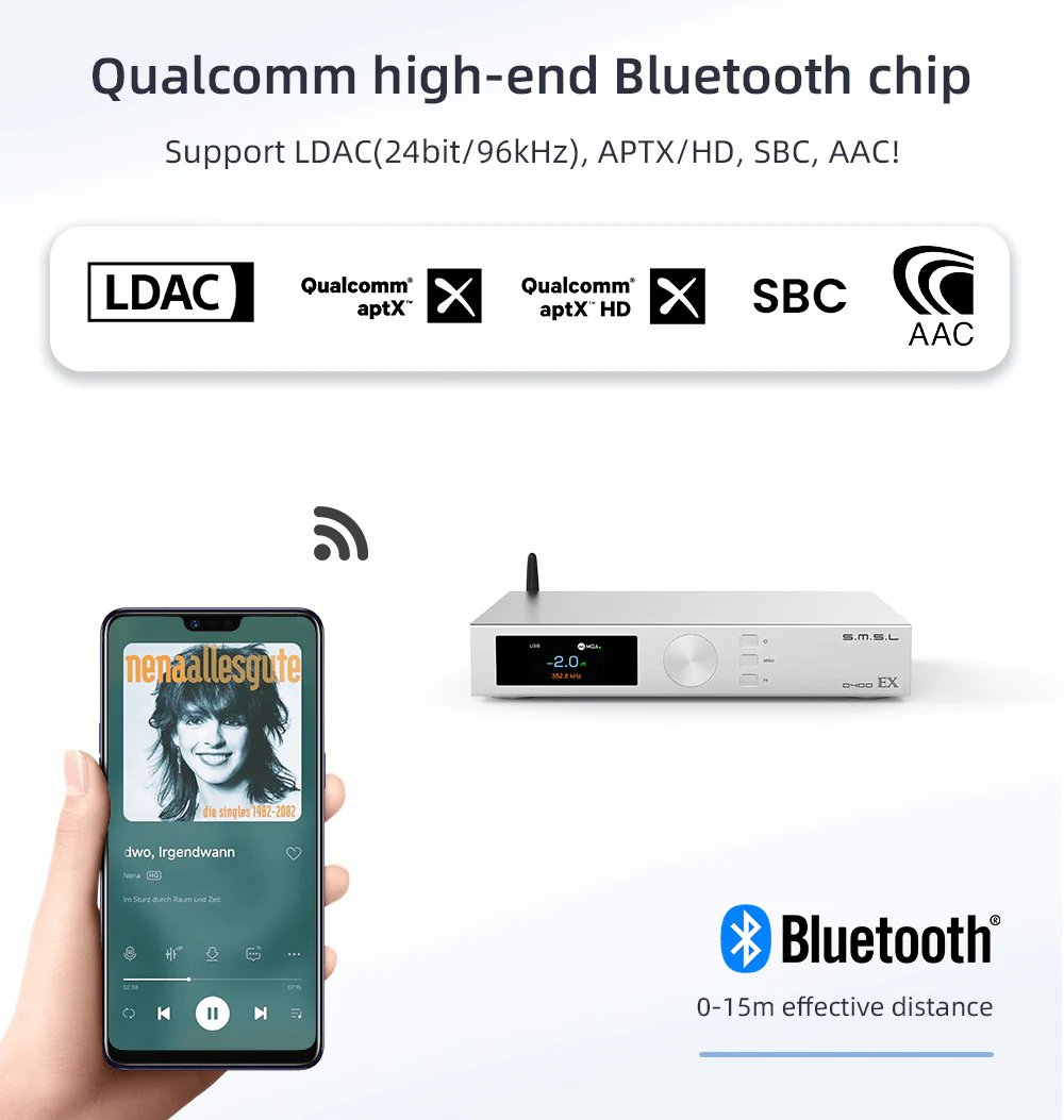SMSL D400EX Desktop DAC - Image 14