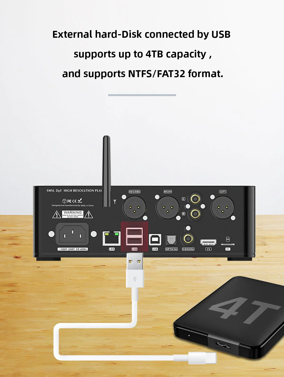 SMSL DP5 MQA High-Fi Network-Enabled DAC Amp - Image 10