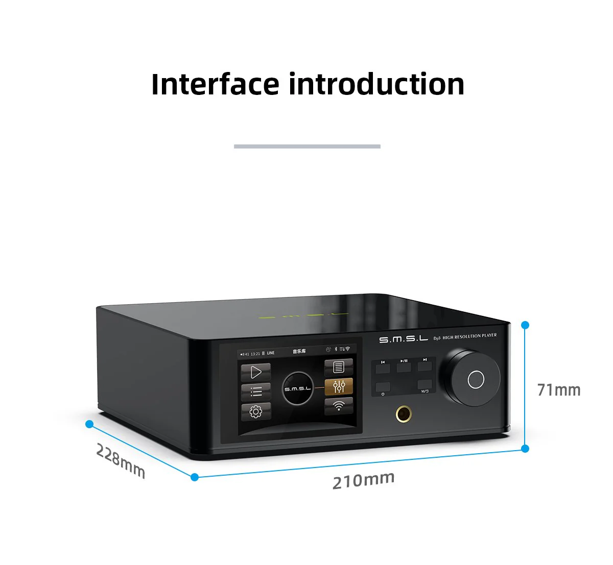 SMSL DP5 MQA High-Fi Network-Enabled DAC Amp - Image 13