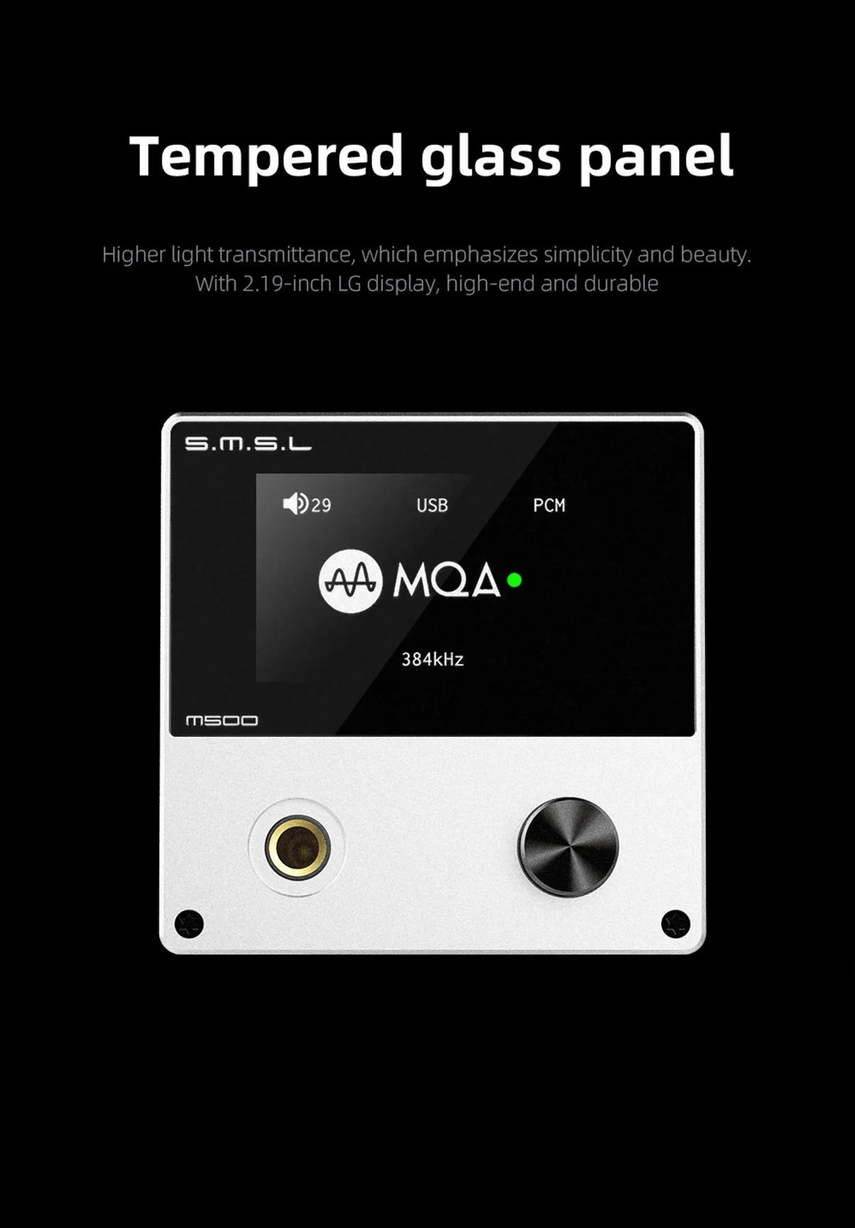 SMSL M500 V2 MQA Amp/DAC - Image 5