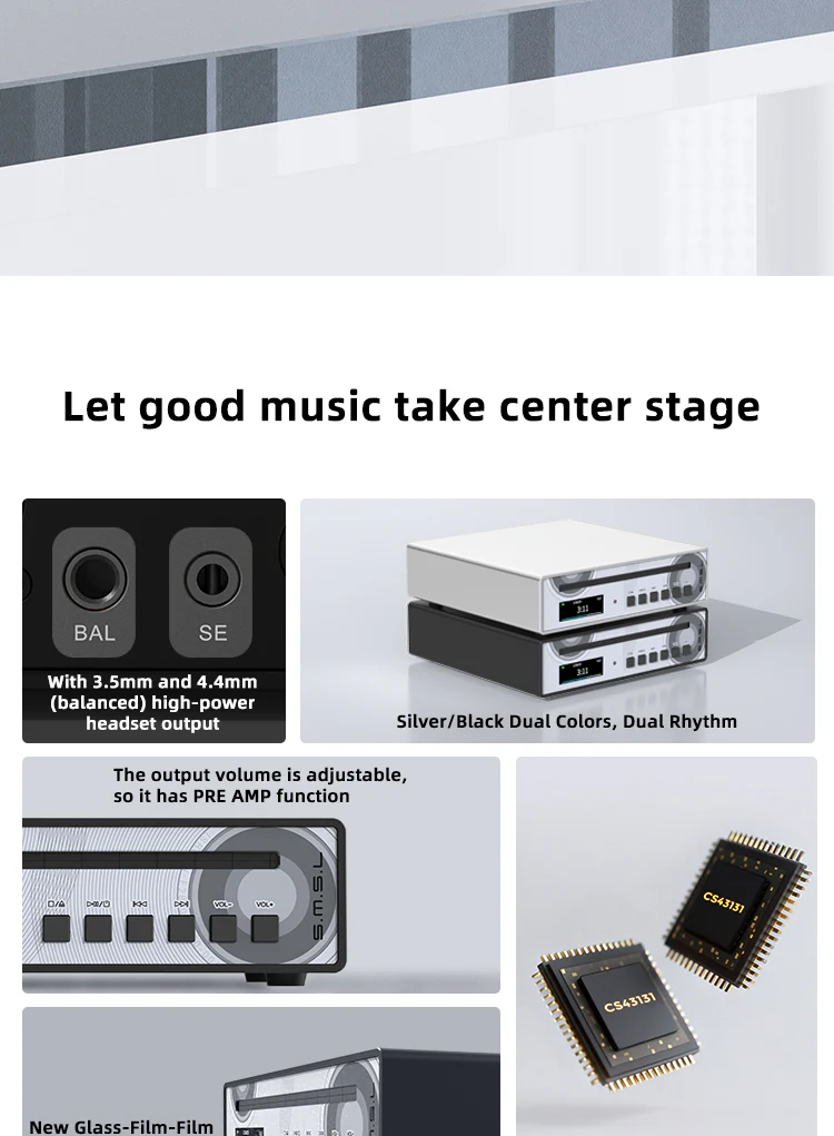 SMSL PL100 Pro CD Player - Image 4