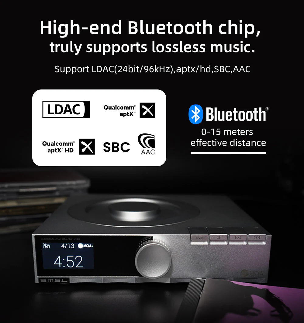 SMSL PL200 MQA-CD Player DAC - Image 20