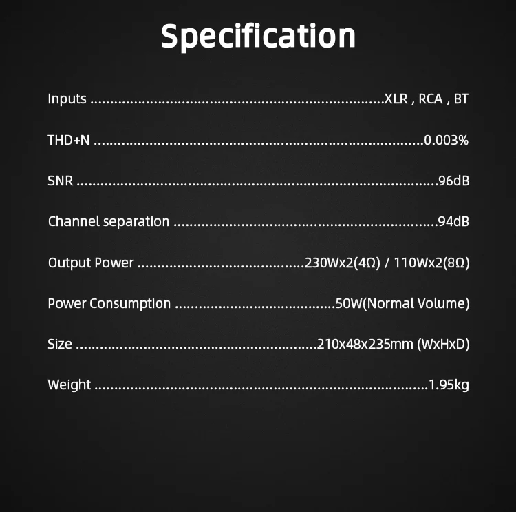 SMSL SA400 High Resolution Power Amplifier - Image 18