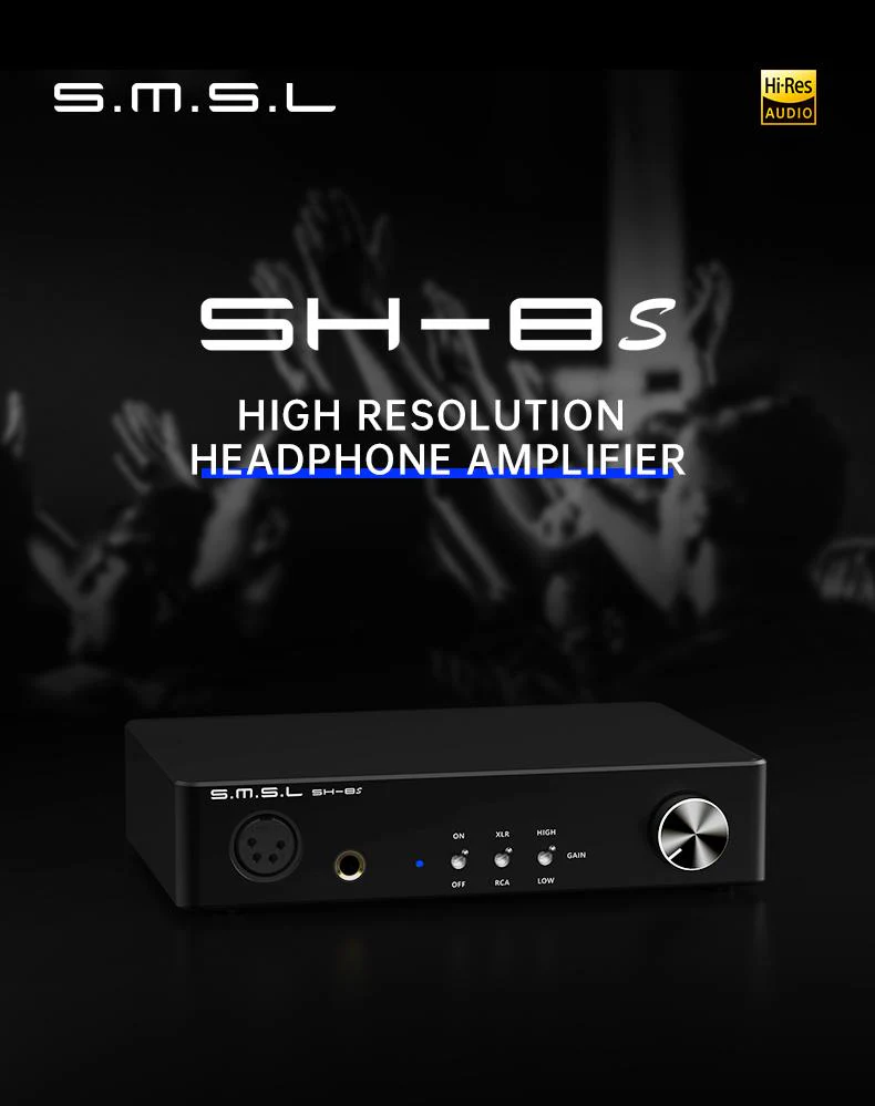 SMSL SH-8s High Resolution Headphone Amplifier - Image 2