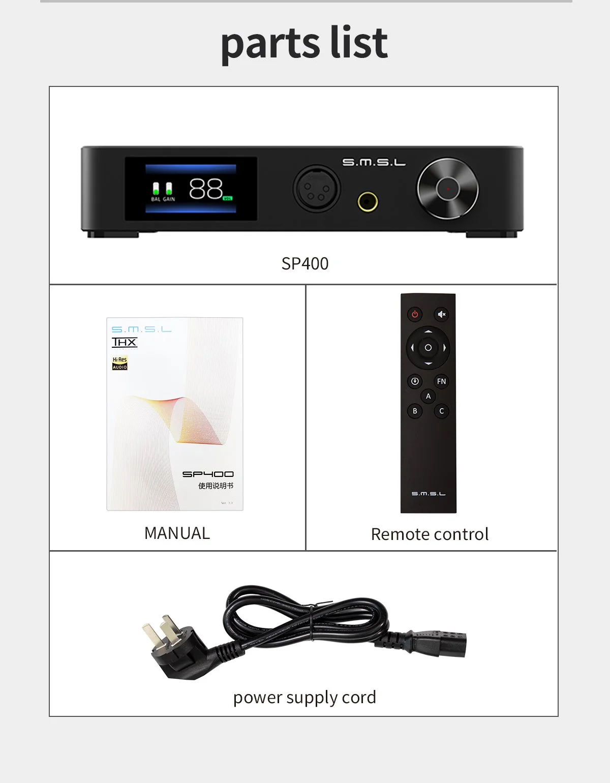 SMSL SP400 THX AAA 888 Headphone Amp - Image 16