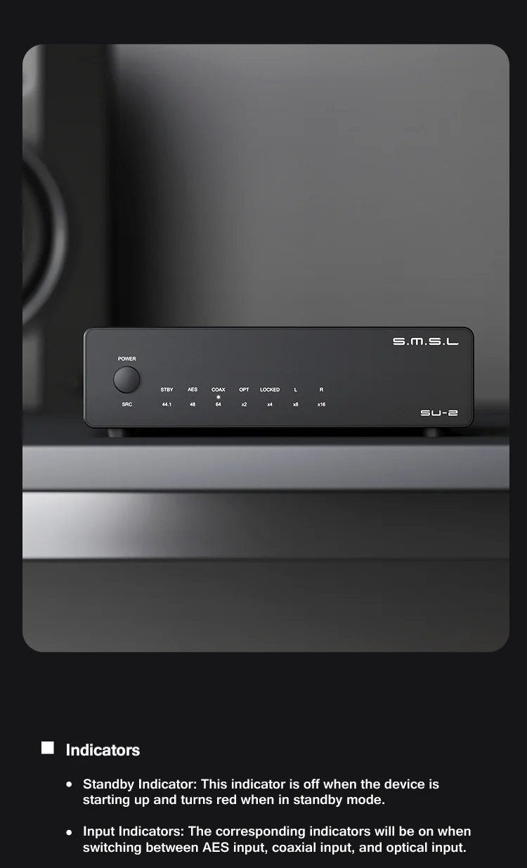 SMSL SU-2 Desktop DAC - Image 10