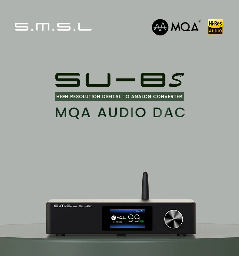 SMSL SU-8s High Resolution ESS DAC (Digital-to-analog converter) - Image 2