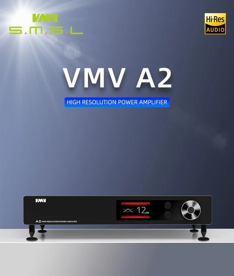 SMSL VMV A2 High Resolution 200Wx2 Power Amplifier - Image 2