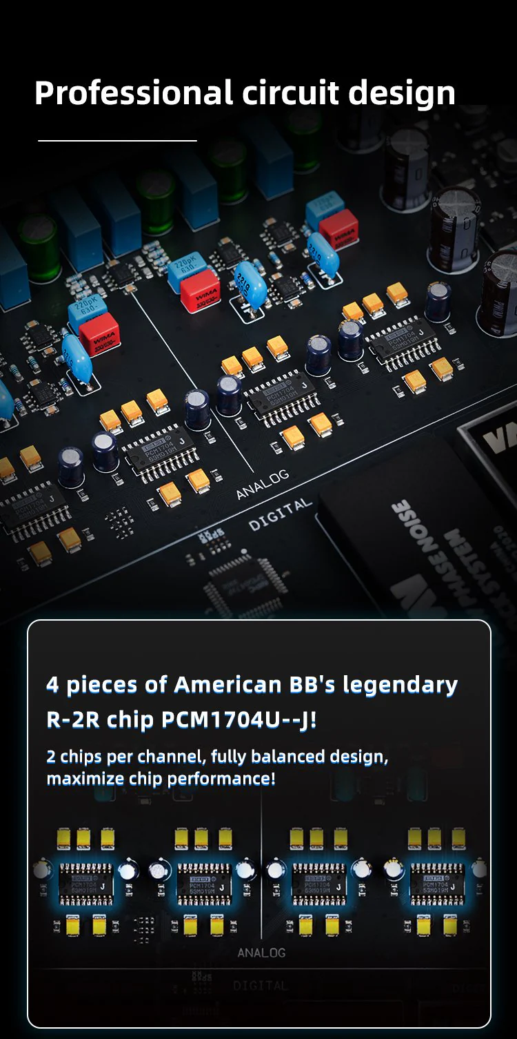 SMSL VMV D3 Advanced R-2R DAC (Digital-to-Analog Converter) - Image 6