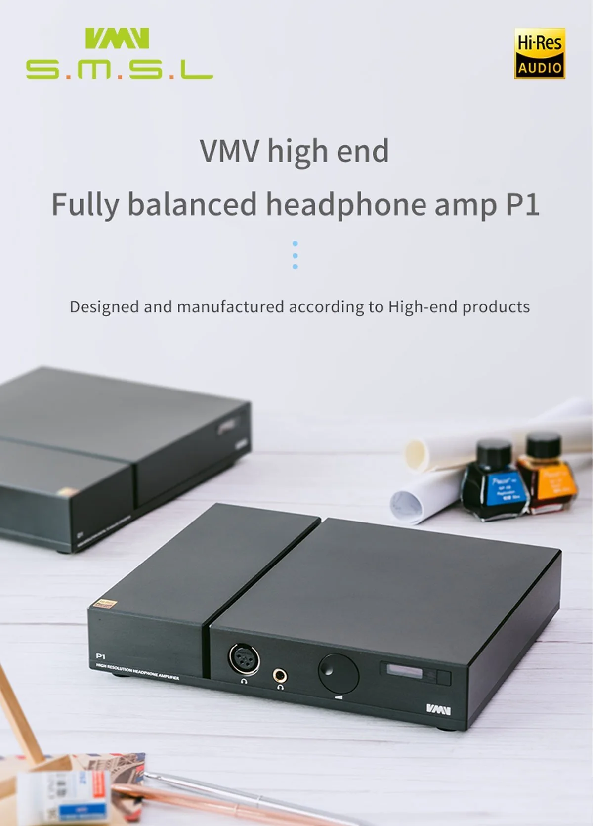 SMSL VMV P1 Headphone Amplifier - Image 2