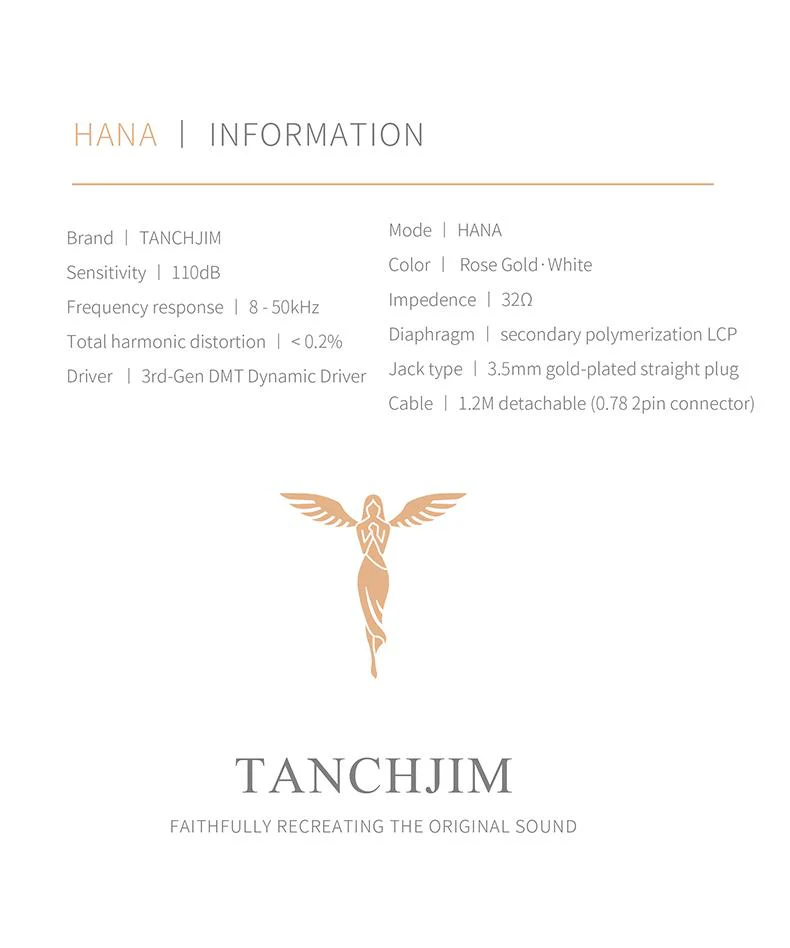 Tanchjim HANA 2021 In-Ear Monitor (IEM) Earphone - Image 8